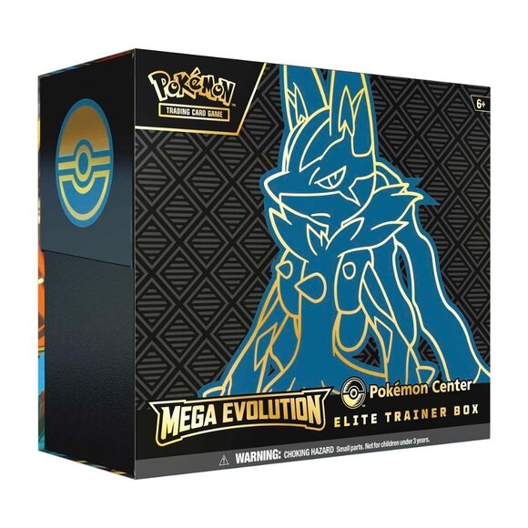 Pokémon TCG: Mega Evolution Pokémon Center Elite Trainer Box (Mega Lucario) - Picture 1 of 12